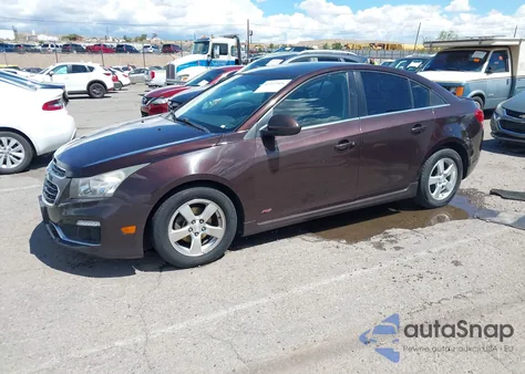 2015 Chevrolet Cruze 1Lt Auto из США, поврежденный, VIN 1G1PC5SB8F7126147